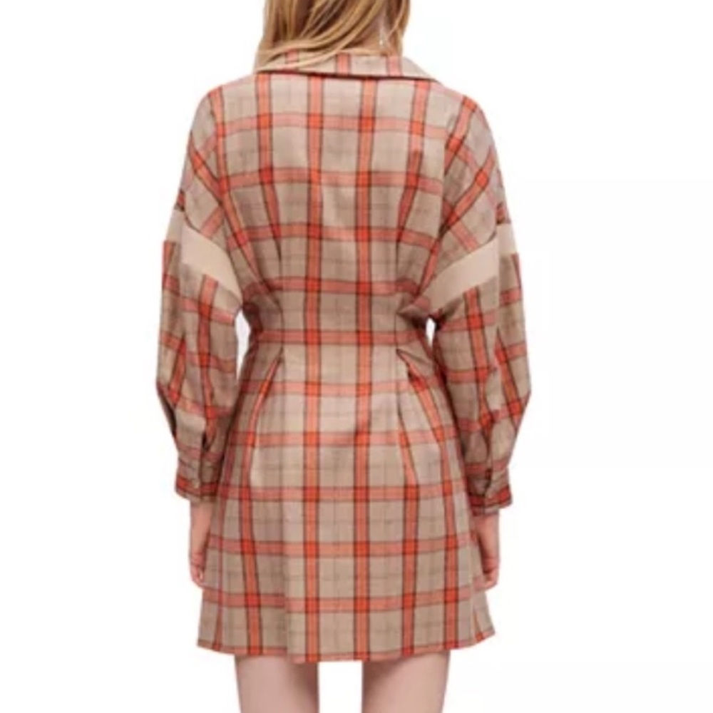 Maje Ravellino Plaid Dress - Picture 2 of 15